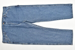 Round House Lot 1010 American Made Denim Carpenter Work Jeans NWT 48x34